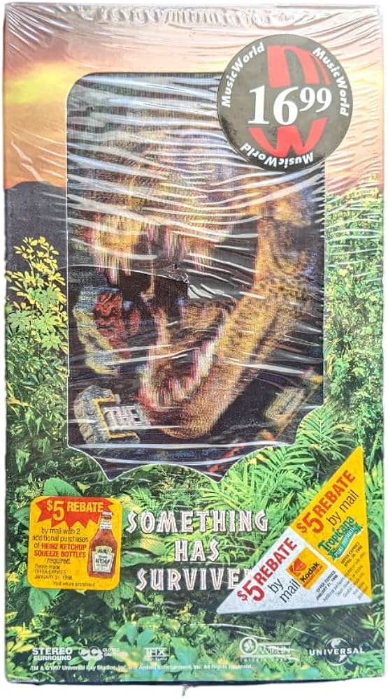 Amazon.com: The Lost World: Jurassic Park [VHS] : Goldblum, Moore