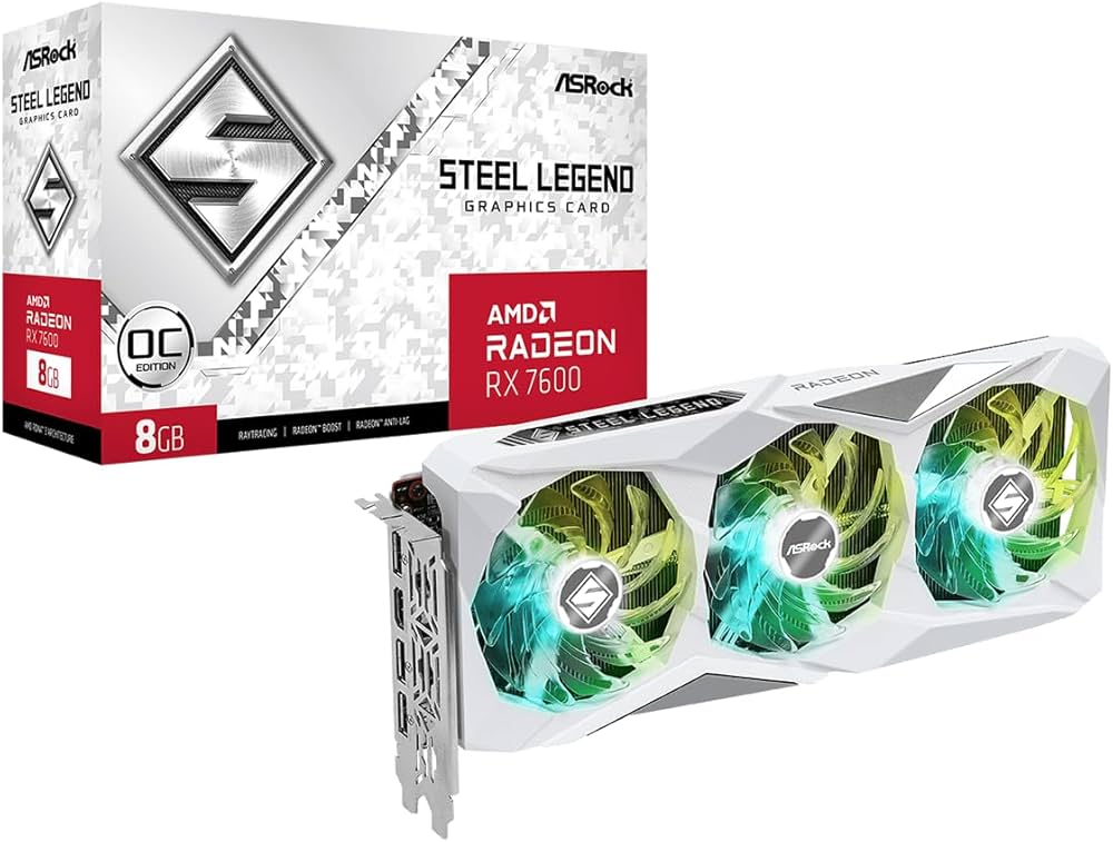 Amazon | ASRock Radeon / RX7600 搭載 グラフィックボード GDDR6 8GB