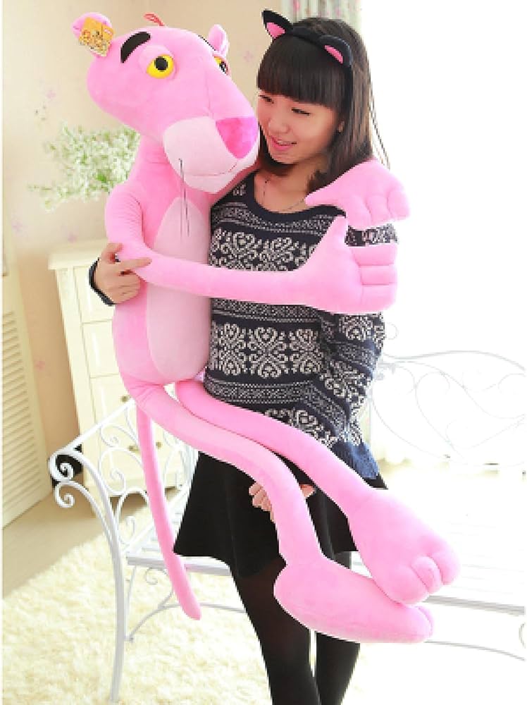Amazon.co.jp: 60-130cmピンクパンサーぬいぐるみビッグパンサー人形