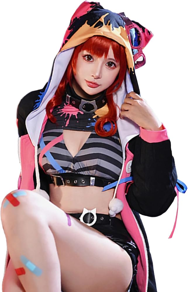 Amazon.co.jp: [milky time] ぶいすぽっ！ 猫汰つな コスプレ VTuber