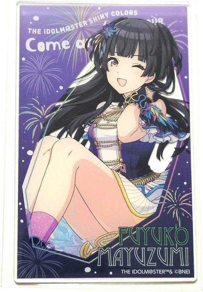 Amazon.co.jp: シャニマス 黛冬優子 公式トレーディングアクリルカード