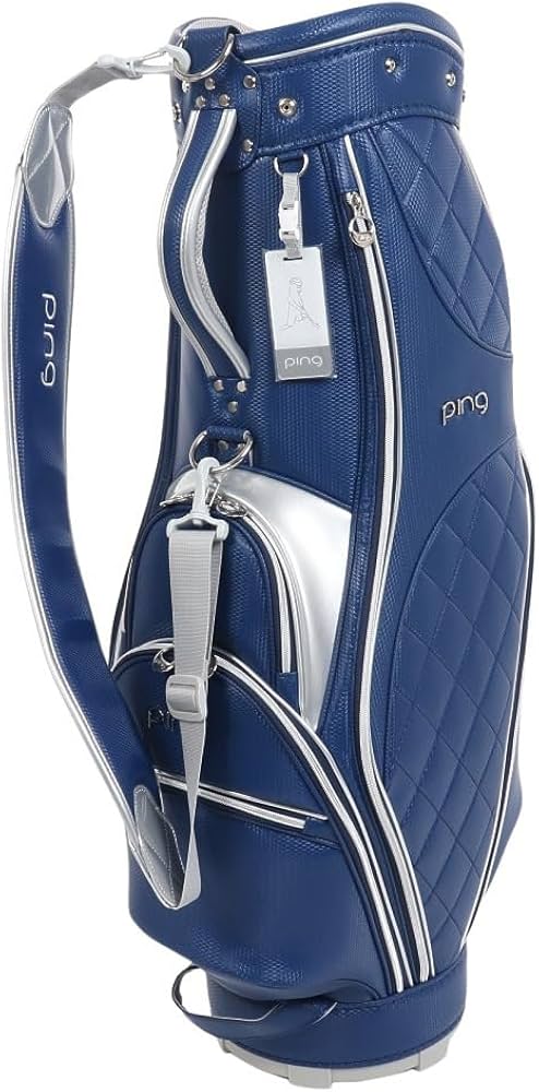 Amazon | ピン（PING） キャディバッグ CB-L211 レディース Navy 35545