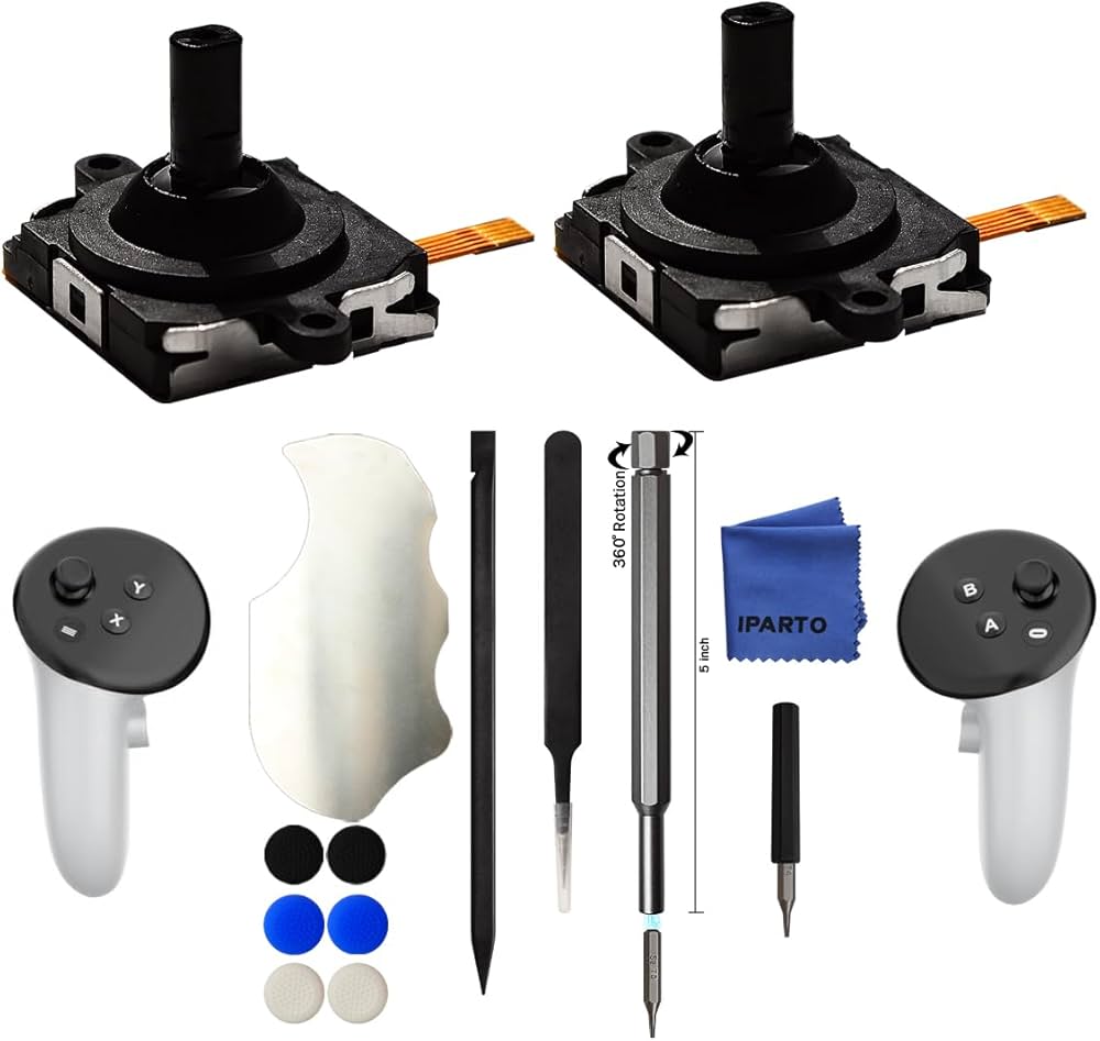 Amazon.co.jp: iParto 2個パック ジョイスティック 交換用 Oculus