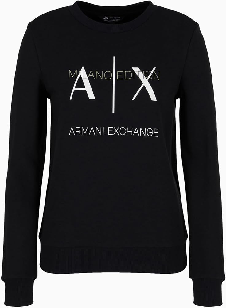 Amazon.com: Armani Exchange Women's Milano Edition Crewneck