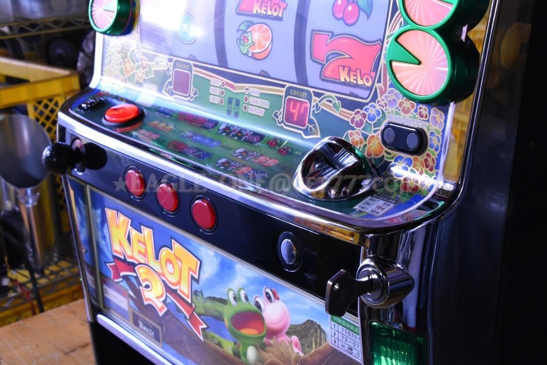 ケロット2 不要機付き！ケロット2 コイン不要機付き パチスロ実機