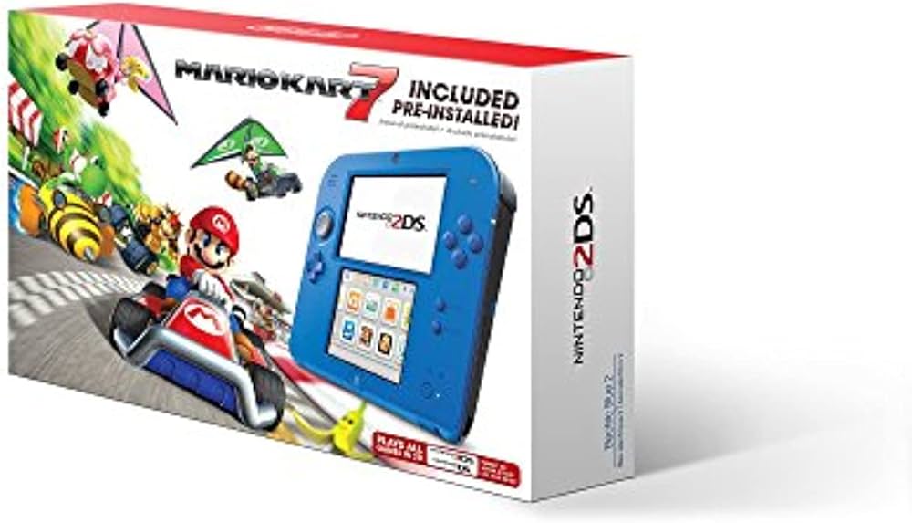 Amazon.com: Nintendo 2DS Console - (Electric Blue) - Nintendo 3DS