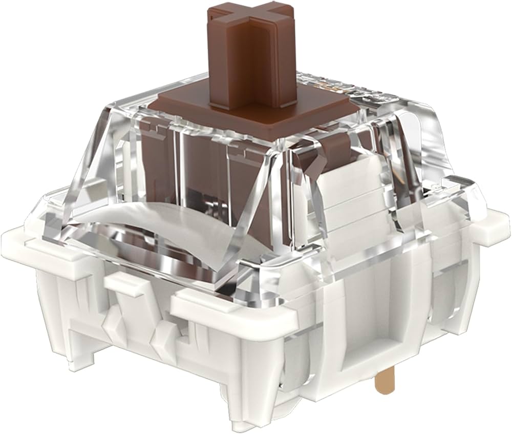 Gateron G Pro 3.0 Brown Switches for Mechanical Keyboard,3-Pin