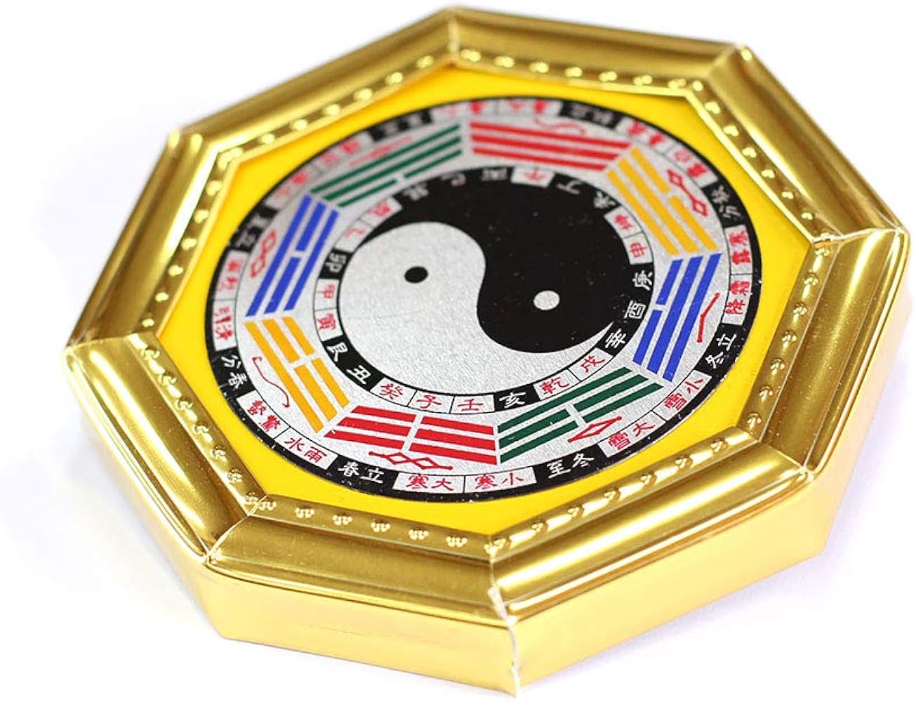 Amazon.co.jp: 厄除け 開運アイテム 太極図 八卦鏡 風水鏡 12支 風水