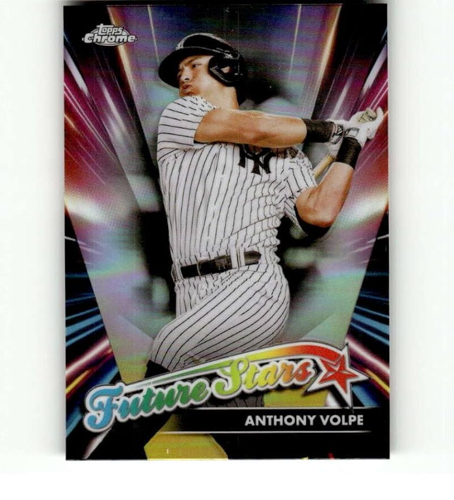 Amazon.com: 2024 Topps Chrome Future Stars #FS-5 Anthony Volpe New