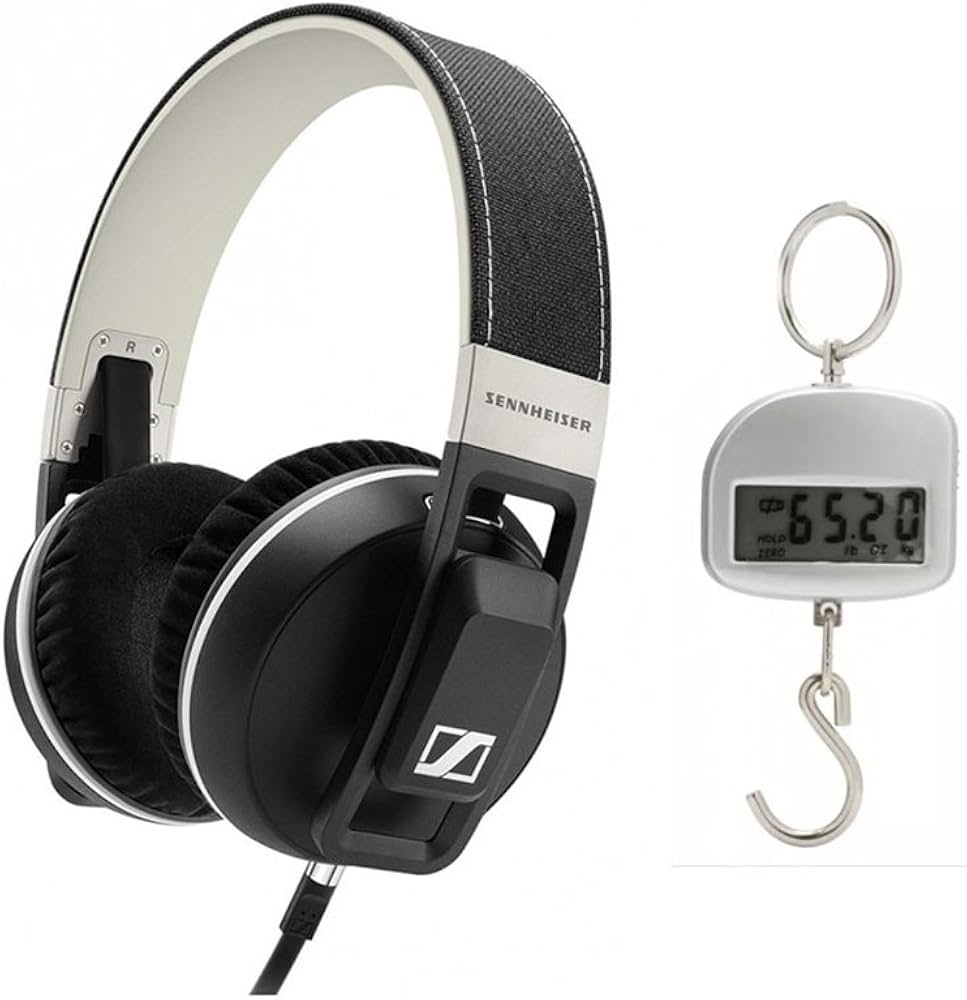 Headphone dobrável SENNHEISER URBANITE XL + Balança de bagagem