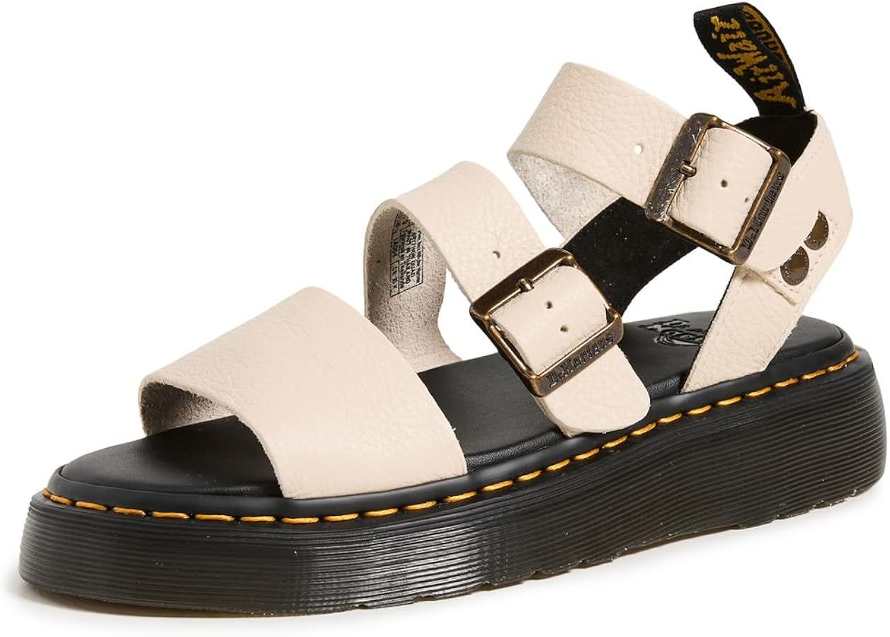 Amazon | Dr. Martens レディース グリフォン クワッドサンダル