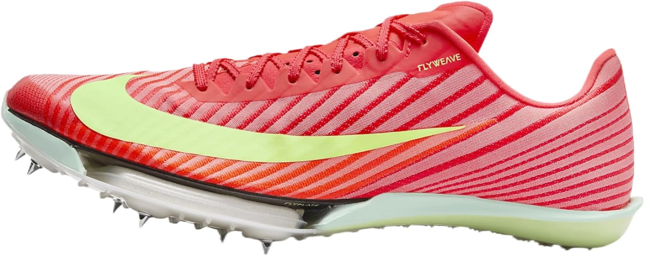 Amazon | Nike Air Zoom Maxfly 2 陸上スプリントスパイク, ブライト