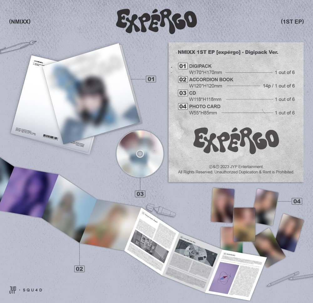 Amazon.co.jp: エンミックス NMIXX - expérgo [Digipack Ver