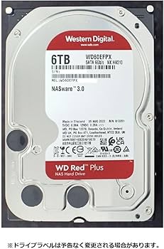 Amazon | Western Digital ウエスタンデジタル WD Red Plus 内蔵 HDD
