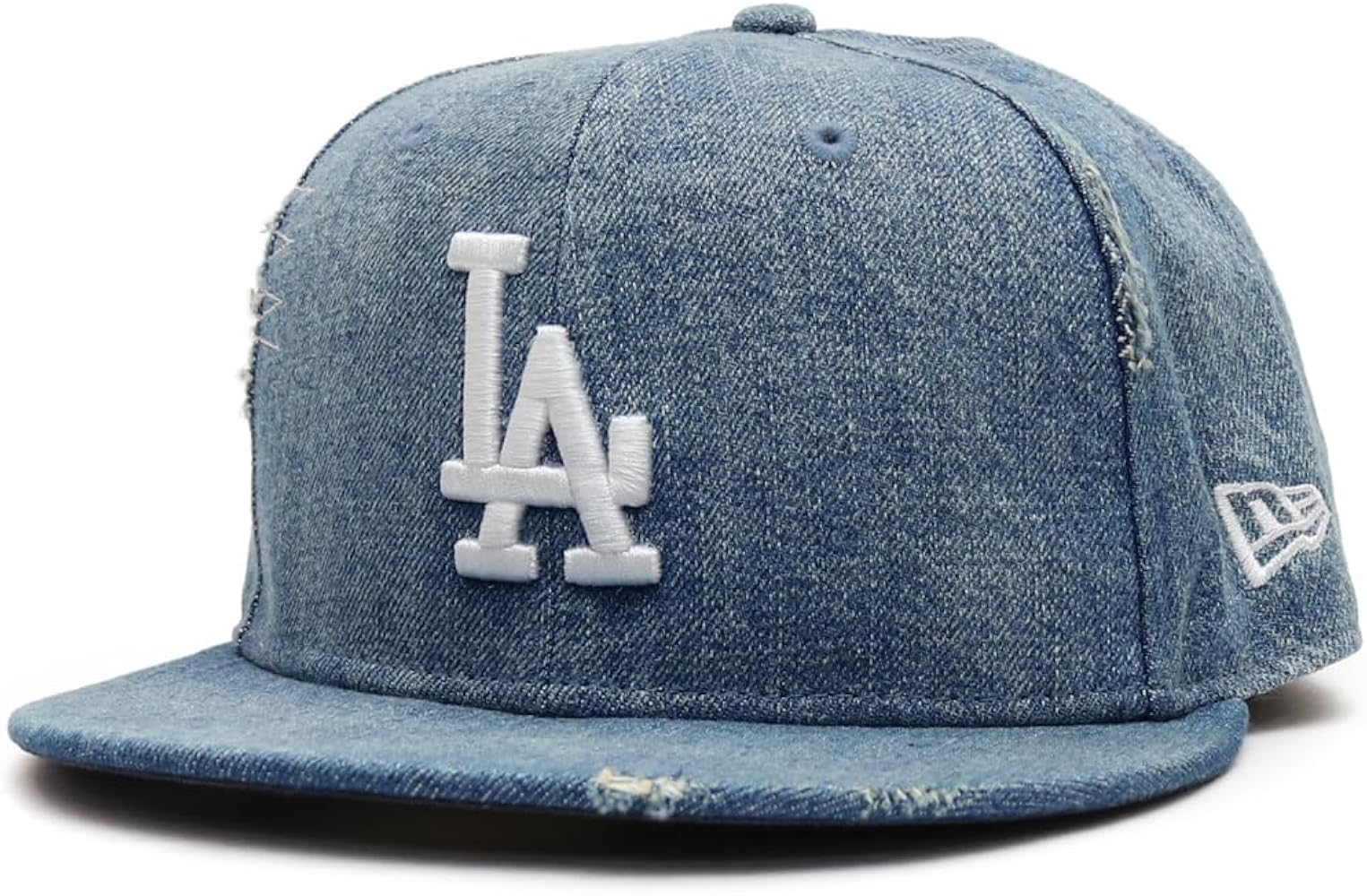 Amazon | [ニューエラ] 59FIFTY Damaged Denim ロサンゼルス