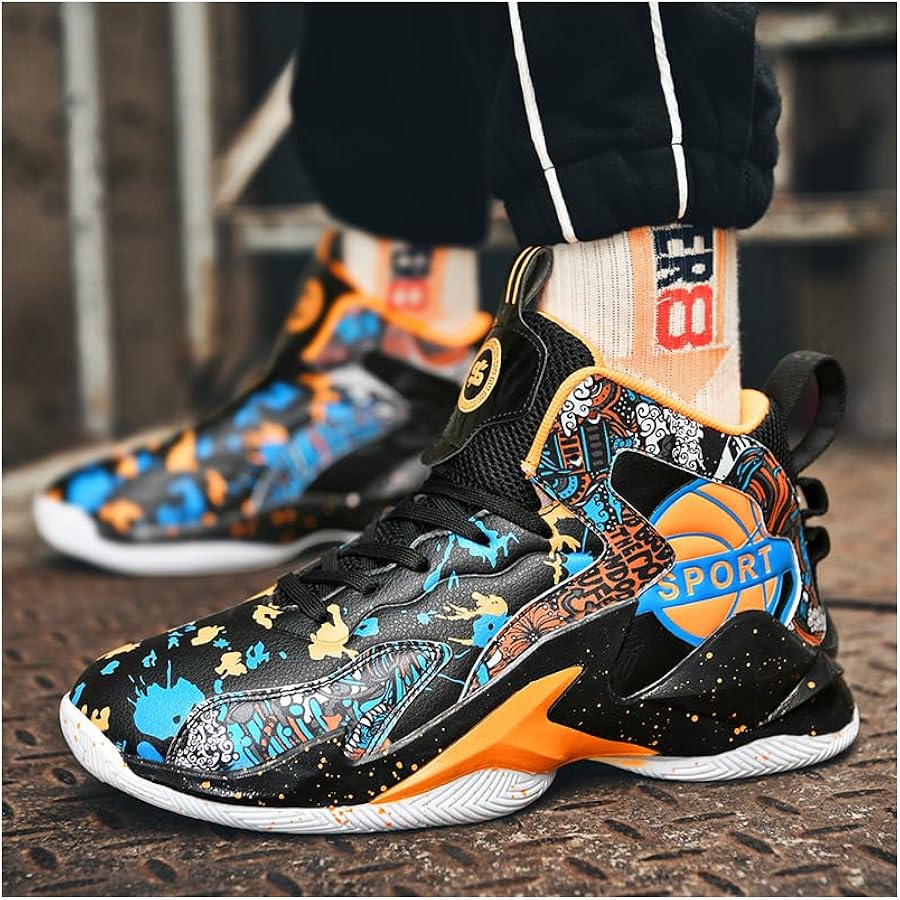 Amazon | [M O D G O N E] バスケットシューズ メンズ バッシュ 厚底