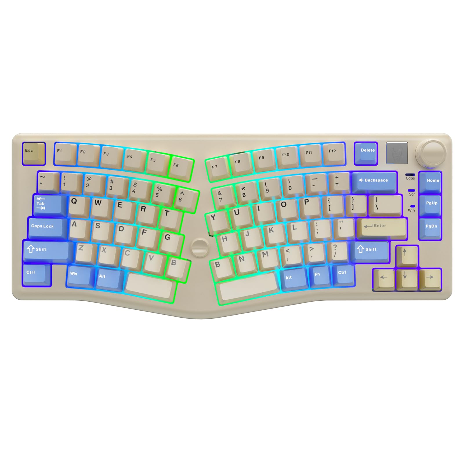 CORBOBO x LEOBOG Alice A75 Ergonomic Keyboard, Wireless Mechanical