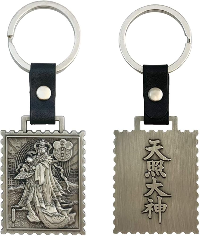 Amazon.co.jp: [神道の心を伝える] 天照大神キーホルダー : ファッション