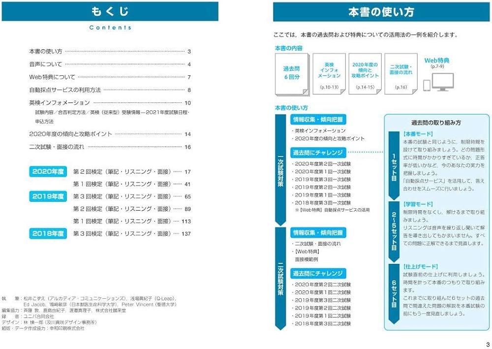 音声アプリ・ダウンロード付き】2021年度版 英検1級 過去6回全問題集