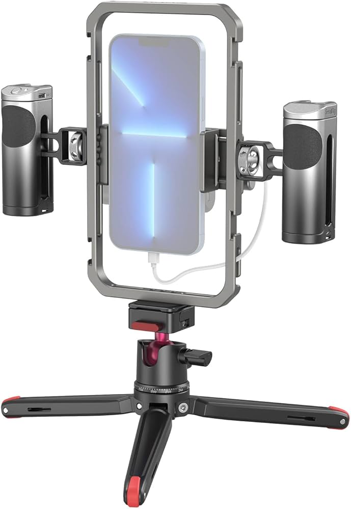 Amazon.co.jp: SmallRig スマートフォン用ビデオキット 撮影リグ 一