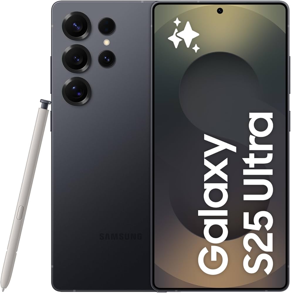 Samsung Galaxy S25 Ultra AI Phone, 1TB Storage, 12GB RAM, Titanium