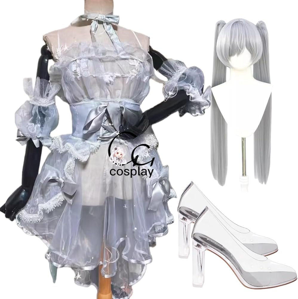 Amazon.co.jp: GGcosplay 勝利の女神：NIKKE ニケ シンデレラ ガラスの