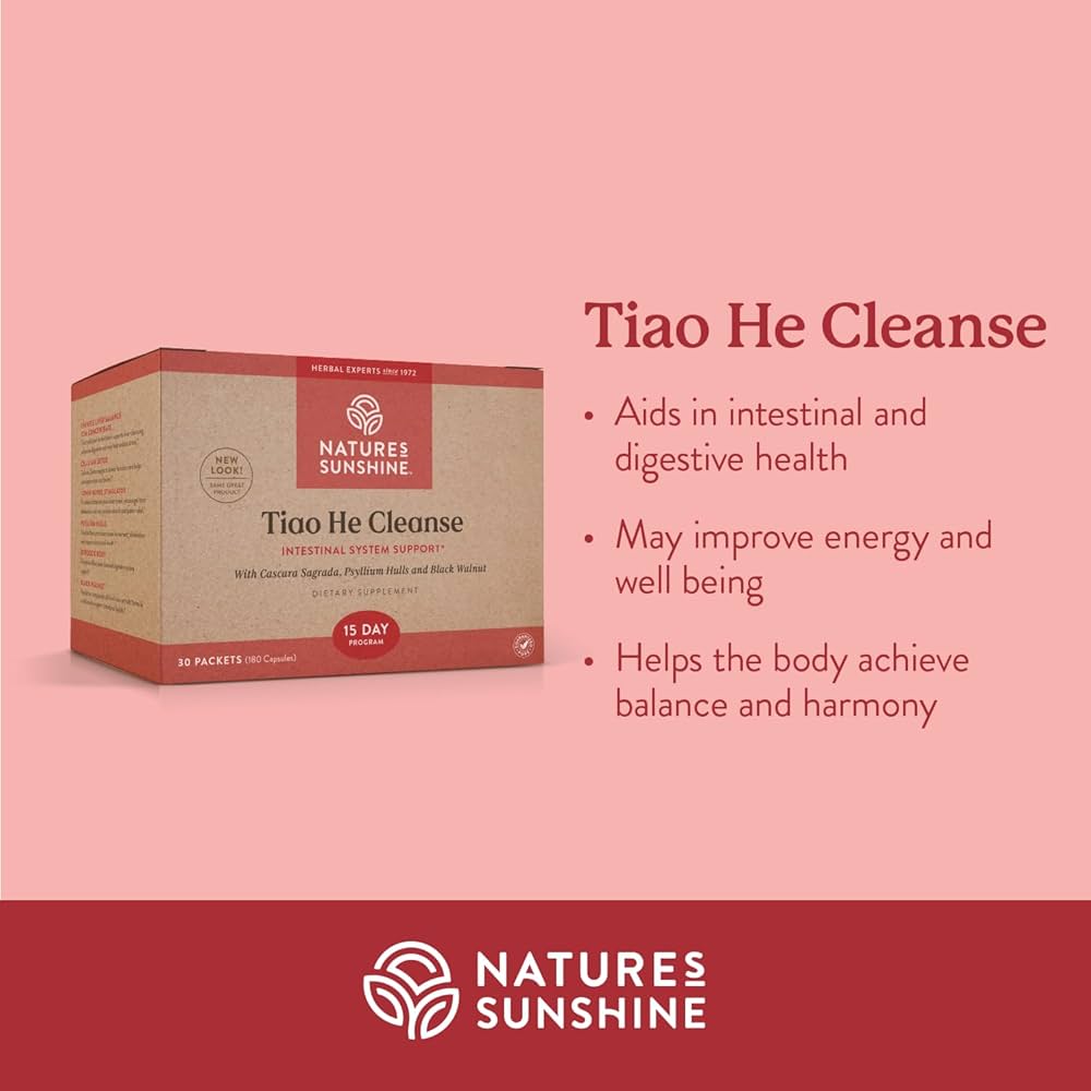 Amazon.com: Nature's Sunshine Tiao He Herbal Cleanse | Cleanse and