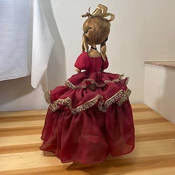 Amazon.co.jp: フランス人形 ビスクドール スキヨドール 女の子 ドレス