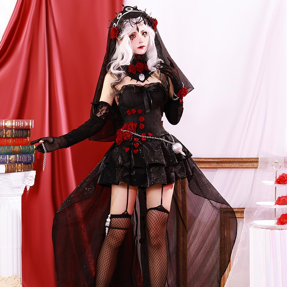 Amazon.co.jp: 【COSPLEE】 第5人格 コスプレ 第五人格 長い夜 エダ