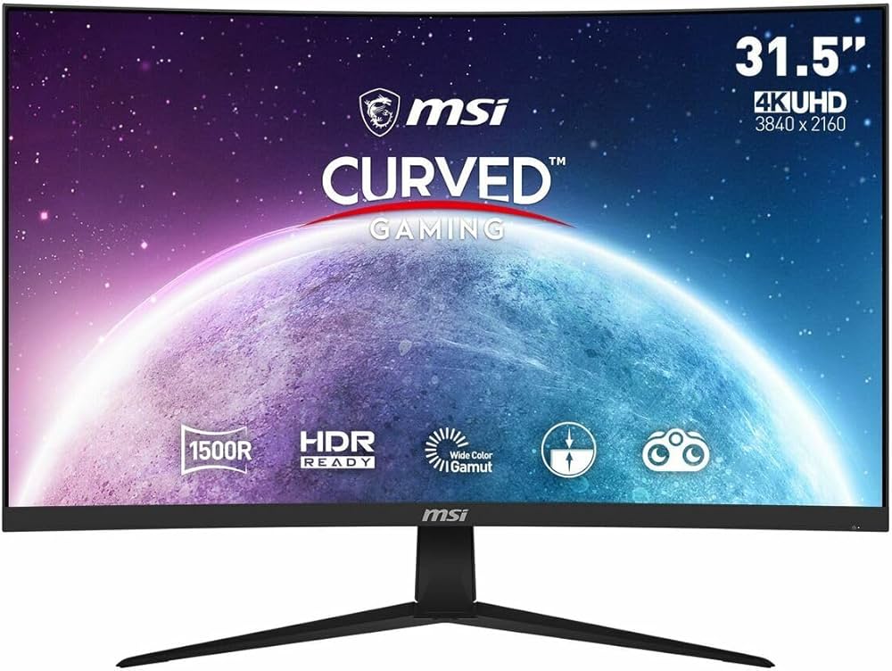 MSI G321CUV Écran PC Gaming Incurvé 31,5