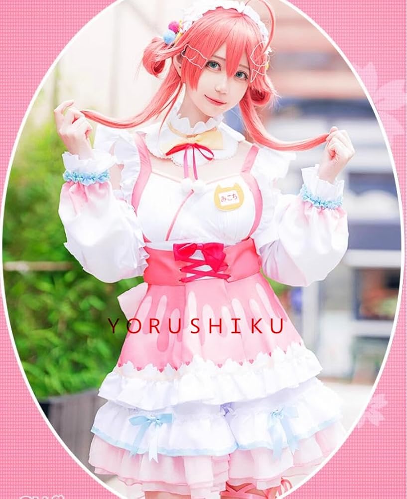 Amazon.co.jp: [CAIQISS] さくらみこ 正月 衣装 コスプレ衣装 風