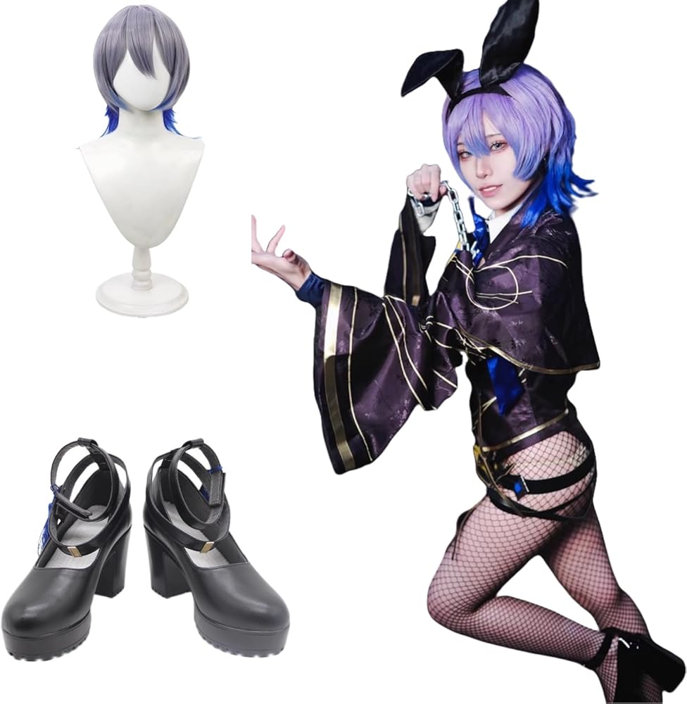 Amazon.co.jp: [ACQ] Z 小柳ロウ コスプレ衣装（ウィッグ 靴 追加購入