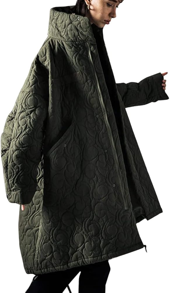 Amazon | [アンティカ] キルティング モッズコート レディース コート