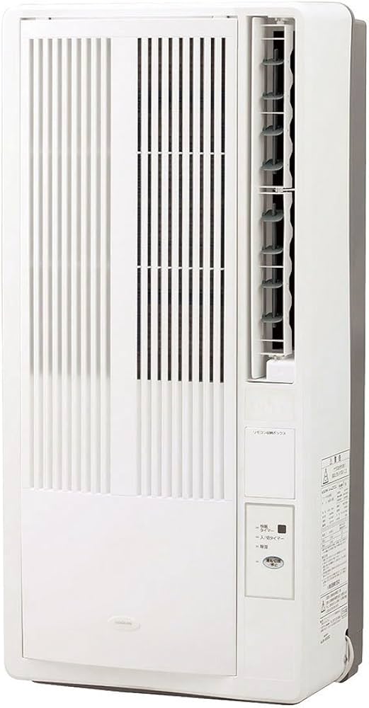 Amazon | コイズミ 窓用エアコン ホワイト KAW-1672/W | コイズミ