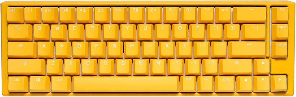 Amazon | Yellow Ducky One 3 SF キーボード (Cherry MX Black