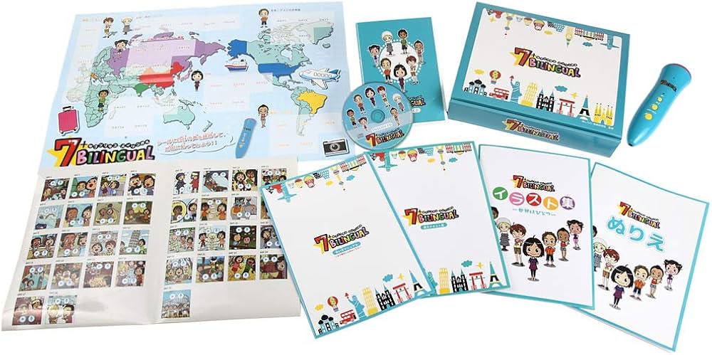 Amazon.co.jp: 【正規品】 音声 タッチ ペン 七田式 英会話 教材 7+