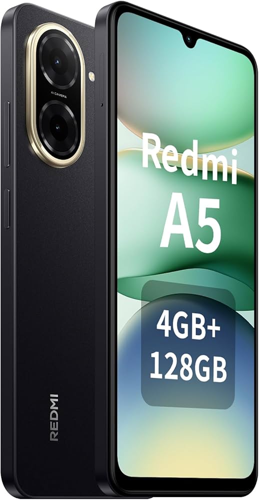 XIAOMI Redmi A5 Smartphone, 128GB ROM 4GB RAM 5200mAh Akku,120Hz 6