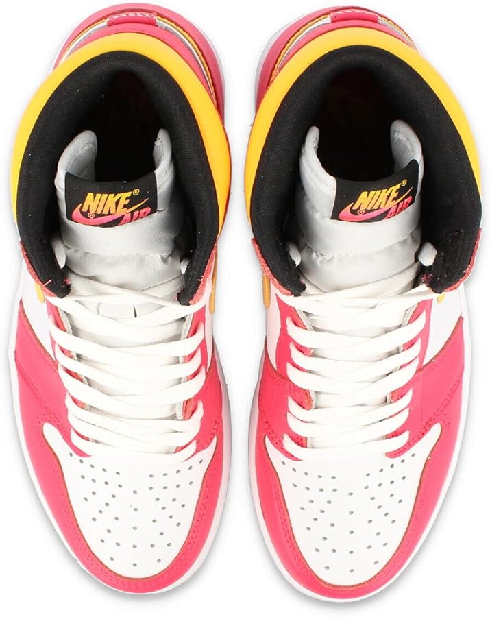 Amazon | [ナイキ] AIR JORDAN 1 RETRO HIGH OG LIGHT FUSION RED