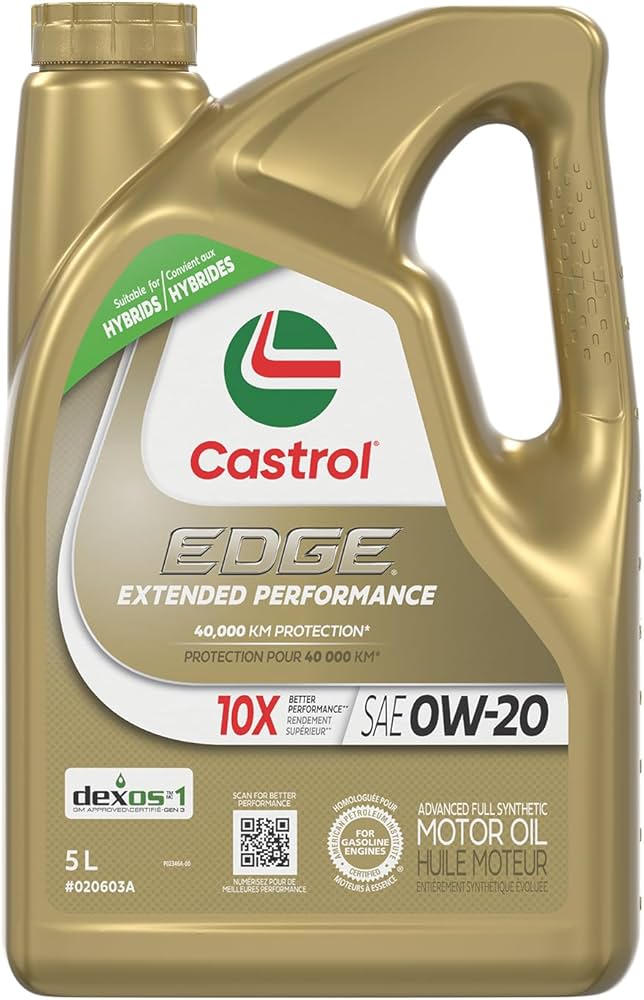 Castrol Edge Extended Performance 0W-20 Advanced Full Synthetic
