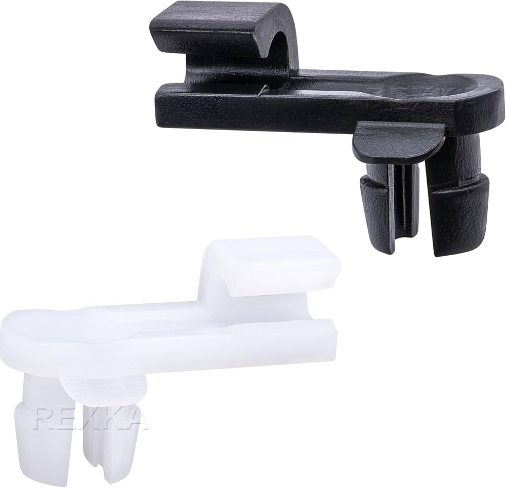 Amazon.co.jp: Rexka ドアロックエンドロッドクリップ 10セット 左