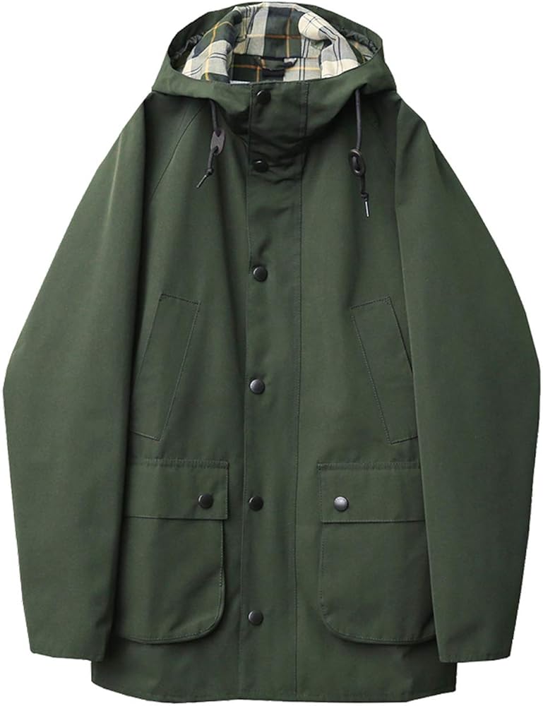 Amazon.co.jp: [バブアー] MCA0508 HOODED BEDALE SL 2LAYER