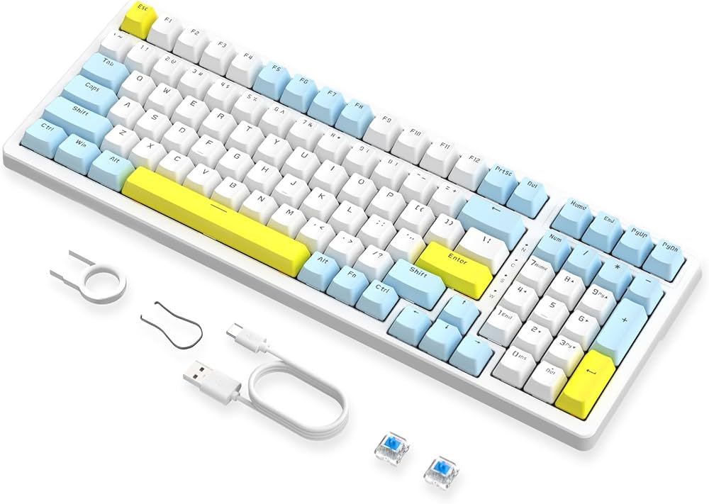 Amazon | ZIYOULANG K3MAXメカニカル ゲーミング キーボード ホット