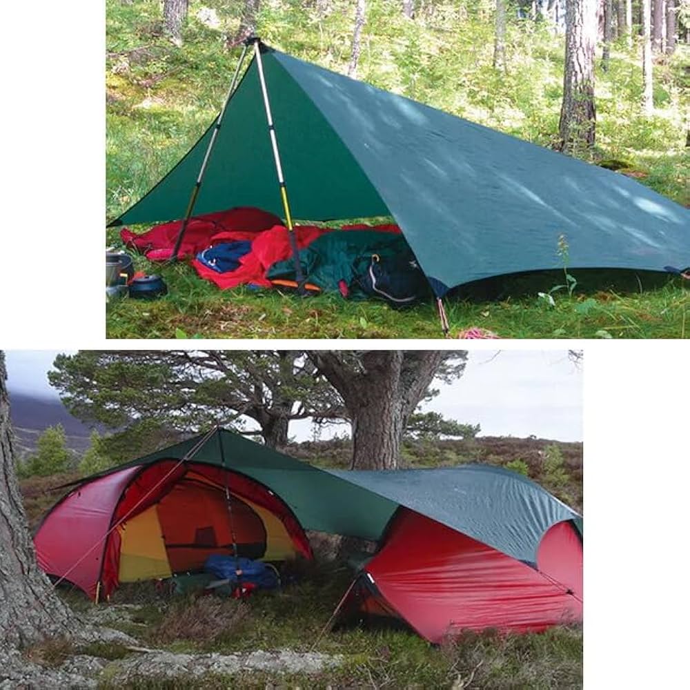 Hilleberg ヒルバーグ タープ10XP 旧グリーン エストニア製 タープ10