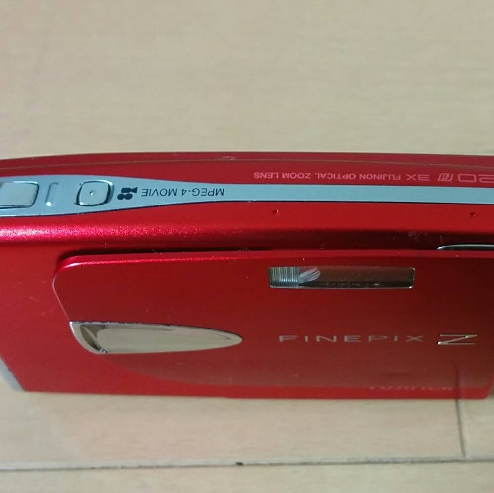 Amazon.co.jp: Fujifilm FinePix Z20fd Digital Camera, Red, 1.0
