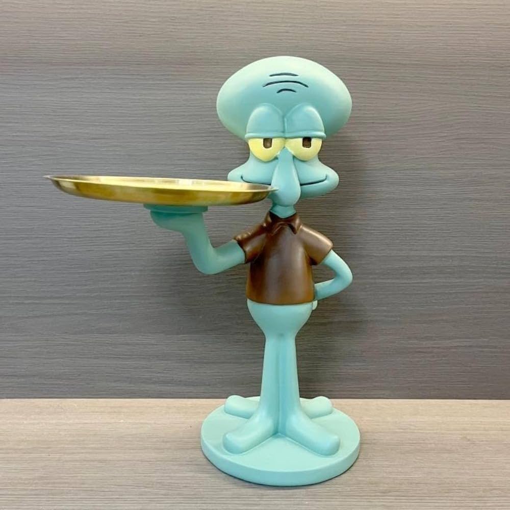 Amazon.co.jp: Apaeoflスポンジ・ボブ イカルド フィギュア 収納 キー