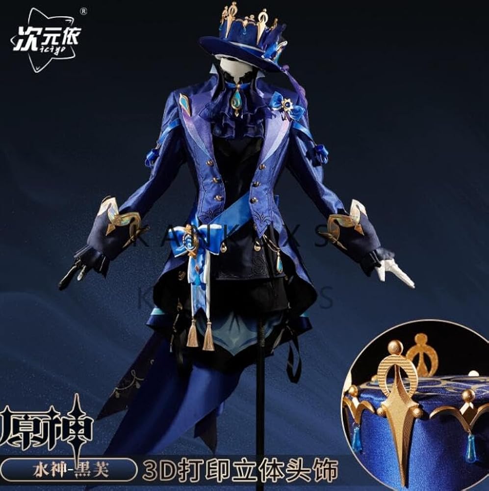 Amazon.co.jp: [KANKUXS] フルセット 衣装+帽 原神 フリーナ