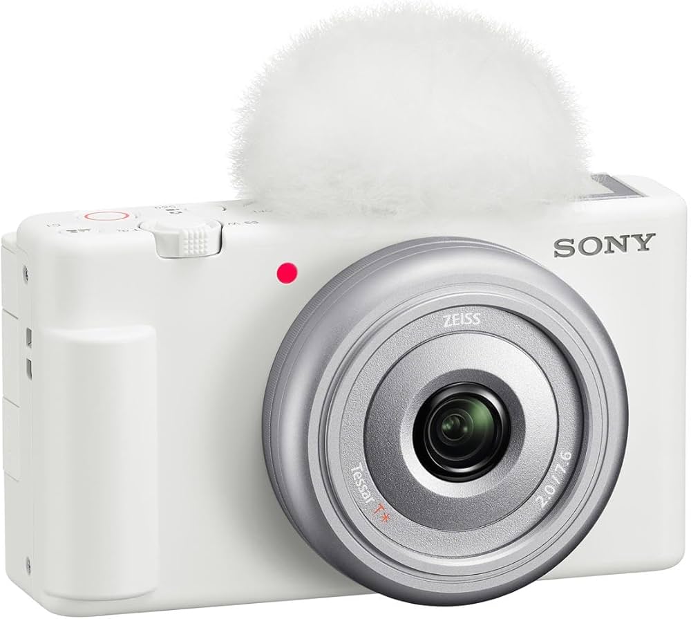 Amazon | Sony Vlogカメラ ZV-1F ホワイトバンドル 32GB SDカード付き