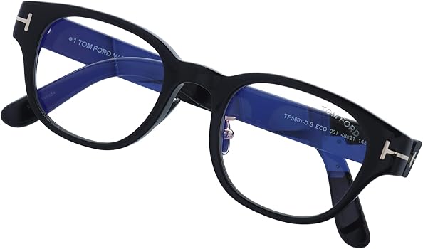 Amazon | [Tom Ford] トムフォード TF5861D-B 001 48 メガネ 伊達