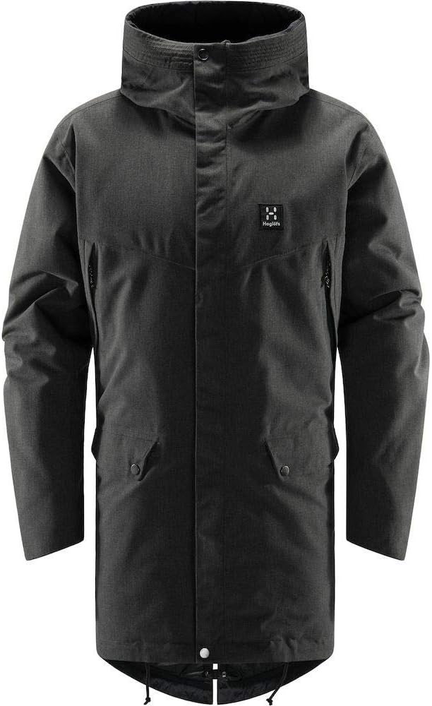 Amazon | [ホグロフス] コート、中綿入り、防水透湿 シルヤン パーカ