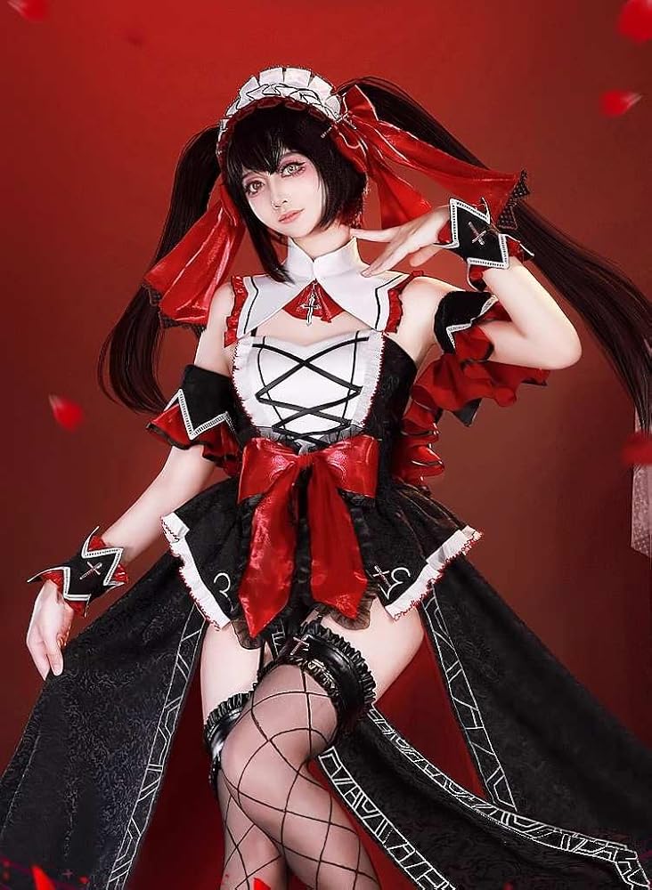 Amazon.co.jp: [MYMSHLIME] デート・ア・ライブ 時崎狂三 コスプレ衣装